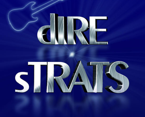Bannermotiv für Tribute Band dIRE sTRATS im Metropol Theater Bremen