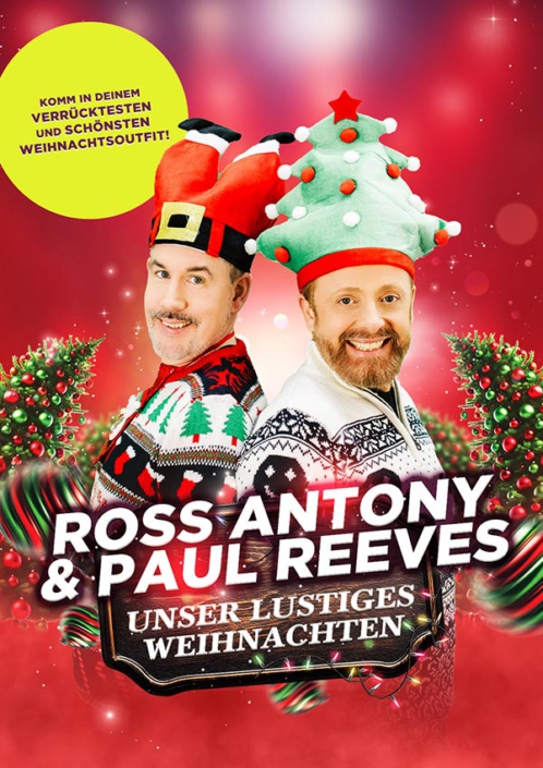 Erleben Sie Ross Antony & Paul Reeves im Metropol Theater in Bremen Eventbild für Ross Antony & Paul Reeves im Metropol Theater Bremen
