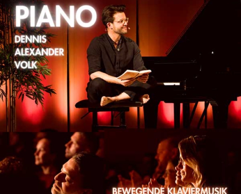 Plakatmotiv für Storytelling Piano in Bremen