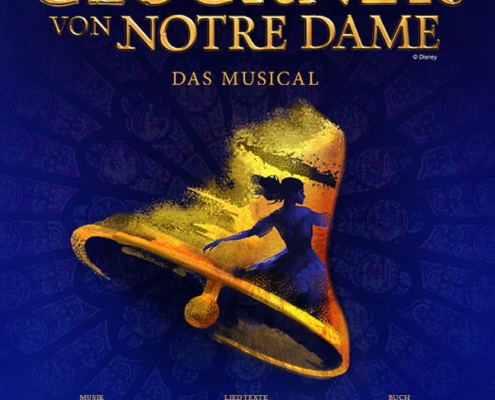 Plakatmotiv für Musical Disney Der Glöckner von Notre Dame in Bremen im Metropol Theater Bremen
