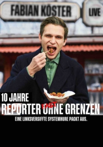 Plakatmotiv für Fabian Köster im Metropol Theater Bremen