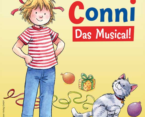 Plakatmotiv für Conni - Das Musical! im Metropol Theater Bremen