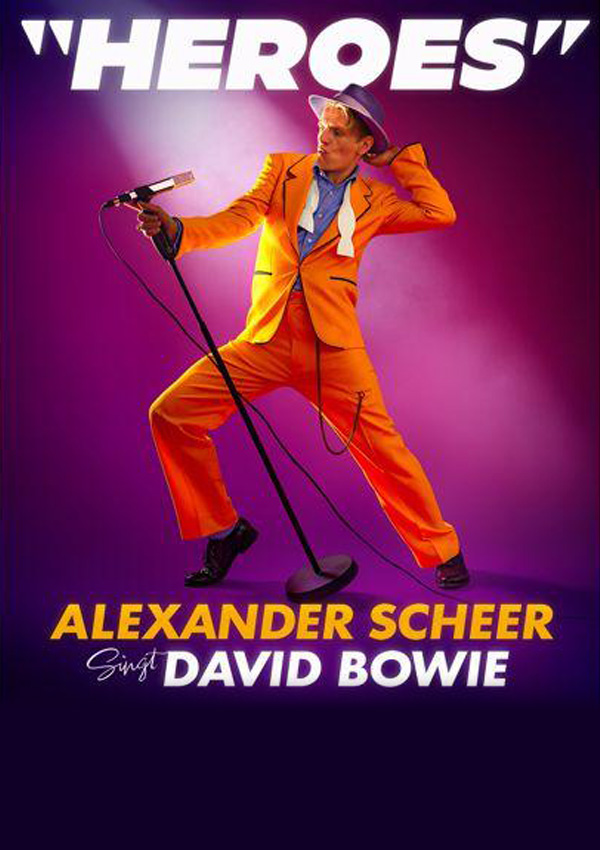 „HEROES“ – Alexander Scheer singt David Bowie