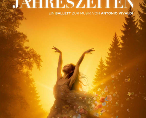 Plakatmotiv für Ballet Veranstaltung Die Vier Jahreszeiten im Metropol Theater in Bremen