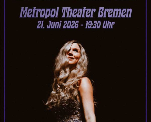PLakatmotiv für Joss Stone im Metropol Theater Bremen