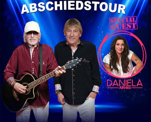 Plakatmotiv für Amigos im Metropol Theater Bremen