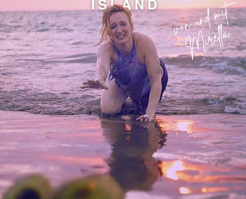 Plakatmotiv für Mirella Precek - Desperation Island in Bremen