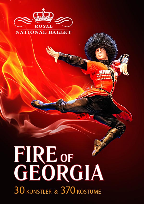 ROYAL NATIONAL BALLET – FIRE OF GEORGIA