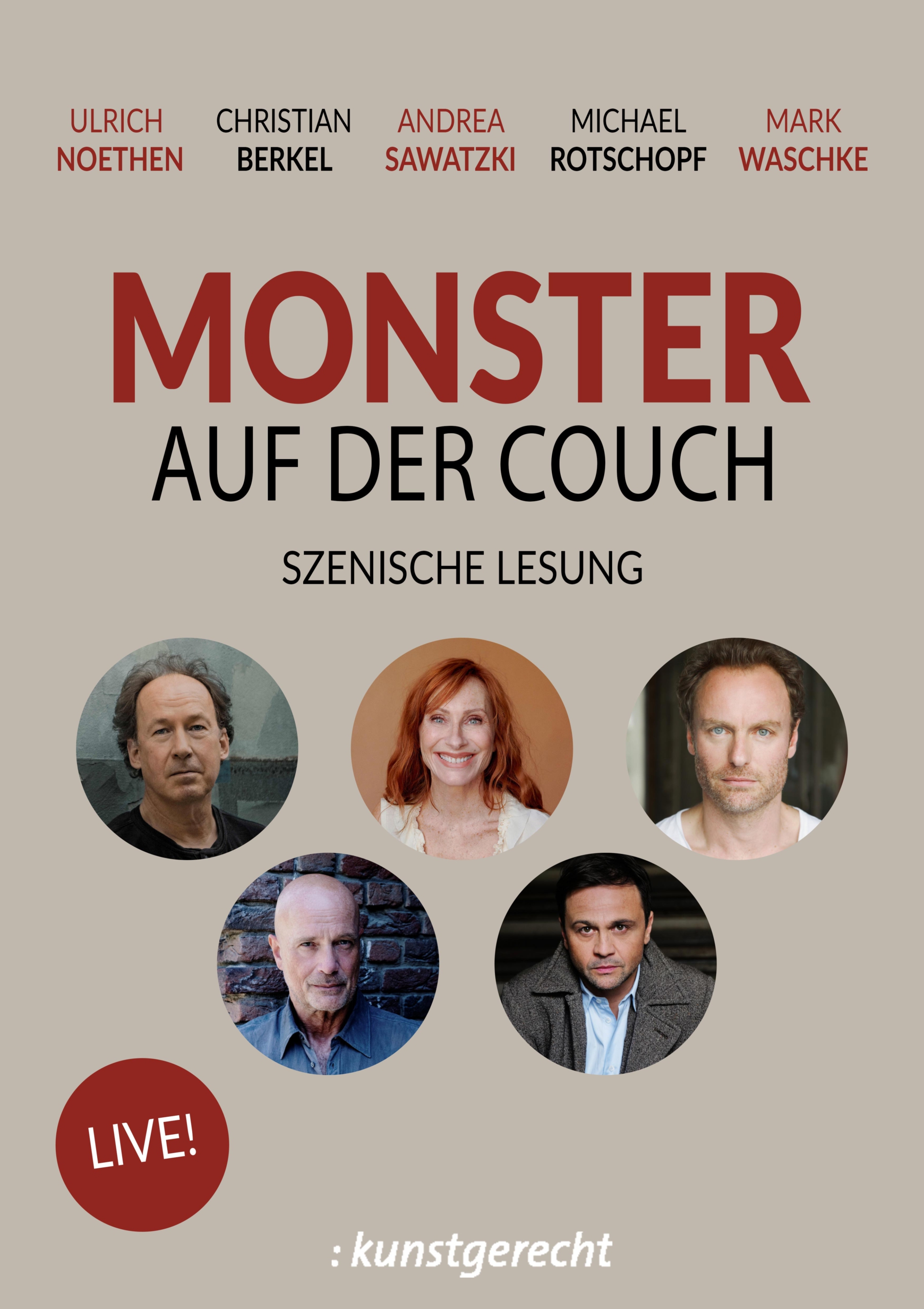 Monster auf der Couch – Szenische Lesung