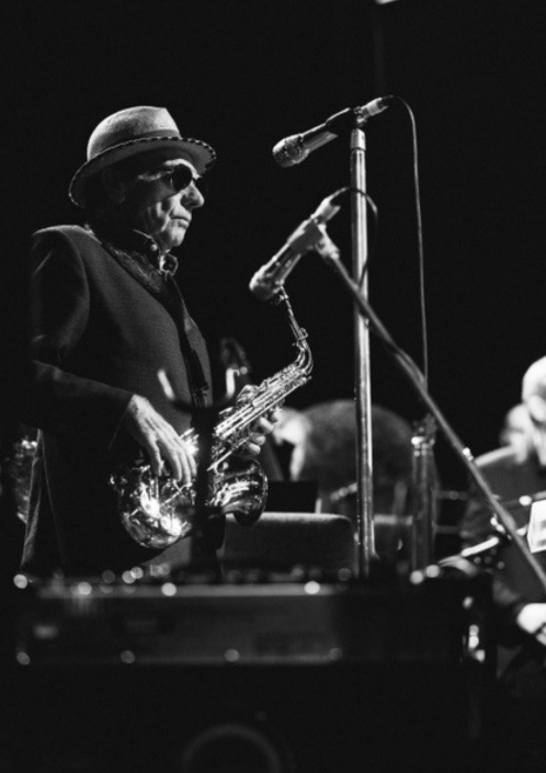 MTB-Van Morrison Van Morrison mit Saxophon.