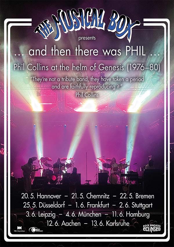 The Musical Box present… and then there was PHIL